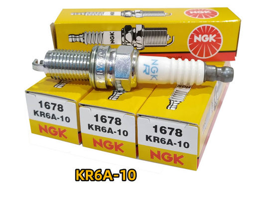 La bujía auto TS16949 estándar del resistor NGK de la aleación de níquel Kr6a-10 1678 certificó
